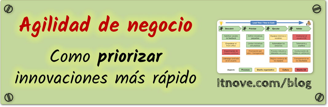 Como priorizar para obtener agilidad de negocio